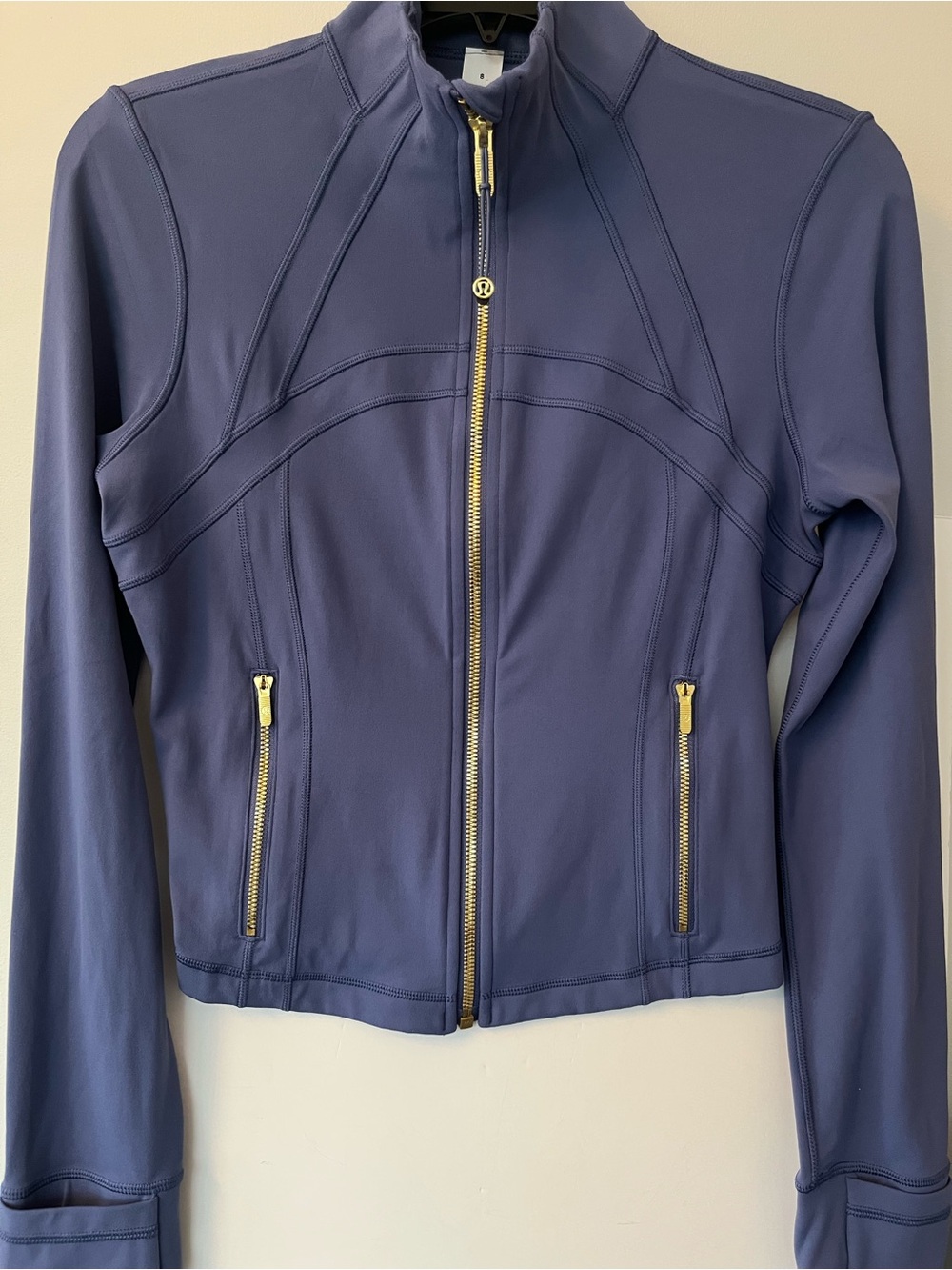 Lululemon Define Cropped Jacket- Size M-Color:Shade - Picture 2 of 8